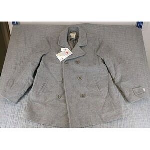 L.L. Bean Womens Size 18 Jacket 3M Thinsulate Insulation 100% Lambswool Pea Coat